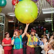 Воздушный шар сюрприз на детский праздник