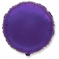 Фиолетовый фольгированный круг