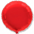 Красный фольгированный круг