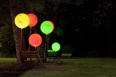 Светящиеся шарики с гелием