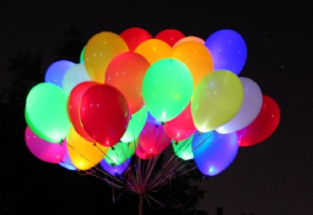 Светодиодные воздушные шары